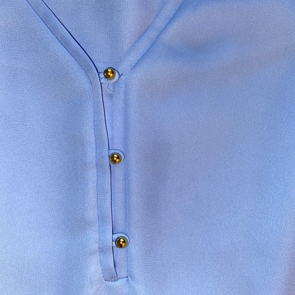 Sky blue blouse